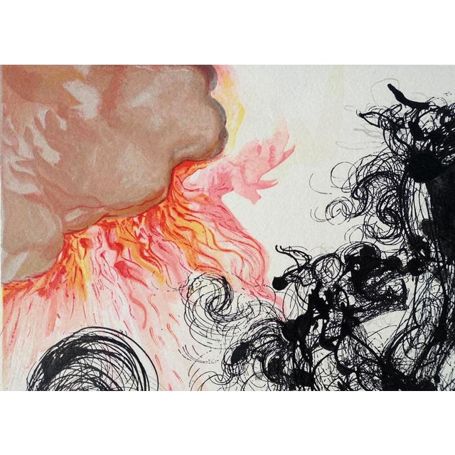 Salvador Dali, Cerberus, Woodcut For Sale - Image 5 of 7