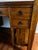 Chocolate Antique Mission Style Five Drawer Oak Writing Desk by Bourn & Hadley Co. For Sale - Image 8 of 12