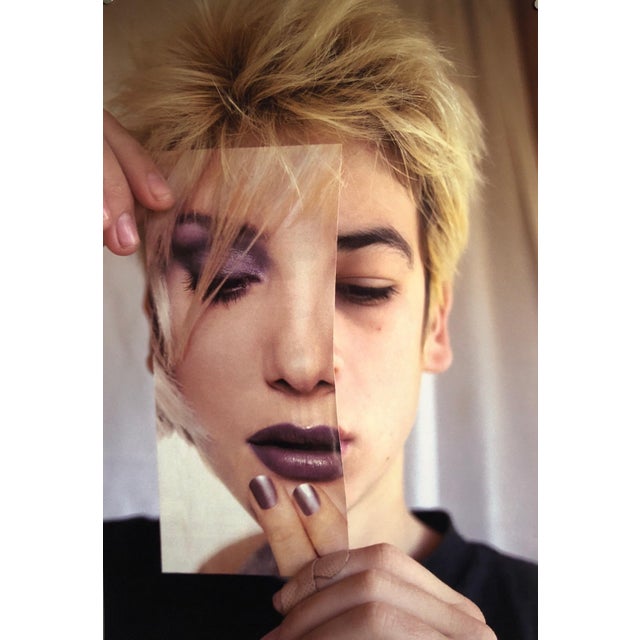 Emily Cheng, Faces, Vintage Color Photograph Digital Photo Collage Print Asian American, 1999 For Sale