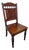 Victorian Kitchen Chair in Elm, 1900 For Sale