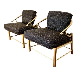 Pair Mastercraft "Empress" Lounge Chairs For Sale