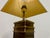 Vintage Brass Table Lamp from Vereinigte Werkstätten München, 1970s For Sale - Image 12 of 13