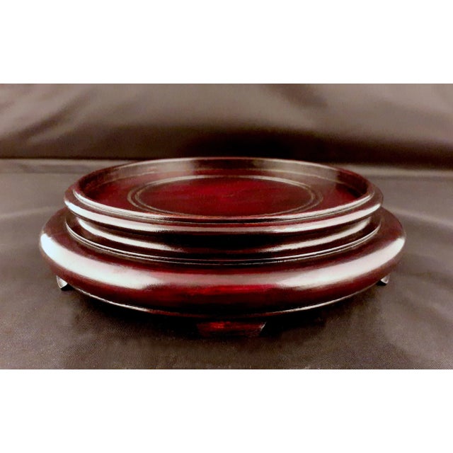 Sky Blue Chinese Porcelain Flower and Bird Bangchuiping For Sale - Image 8 of 8