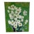 Midcentury Oil on Board Floral Still Life of White Tulips For Sale