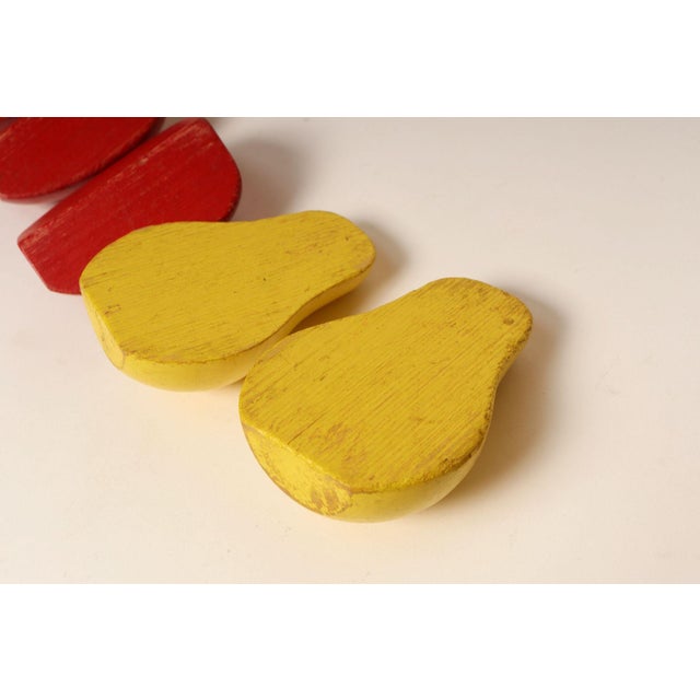 Wood Vintage Creative Playthings Wooden Fruit Puzzle / Instructional Toy For Sale - Image 7 of 12