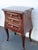 Late 20th Century French Bombay Serpentine Nightstands Bedside Tables a Pair 6653 For Sale - Image 5 of 18
