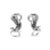 Tiffany & Co. Elsa Peretti Endless Infinity Silver Omega Back Clip on Earrings For Sale In Houston - Image 6 of 8