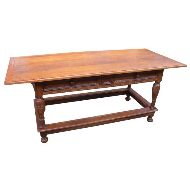 Monastery Dining Table in Oak, 1800s For Sale