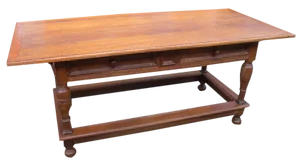 Monastery Dining Table in Oak, 1800s