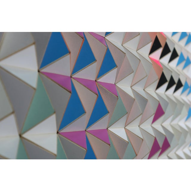 Contemporary Sebastian Welzel, Fis-3 Topographie, Laminated Cardboard, Limited Edition 20 of 20 For Sale - Image 3 of 8