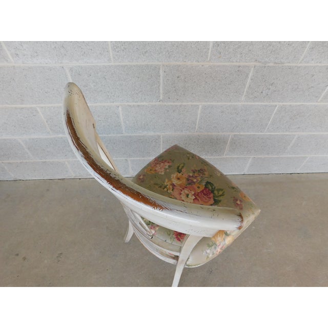 French Country Habersham French Country Lyre Back Dining Side Chairs - Set of 6 For Sale - Image 3 of 12