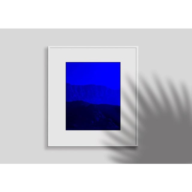 Ultramarine Hills - Abstract Blue Desert Dunes, Limited Edition 10 of 20 2016 For Sale - Image 4 of 6