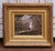 French Pair of 19th Century French Pendant Genre Paintings on Board in Carved Frames For Sale - Image 3 of 15
