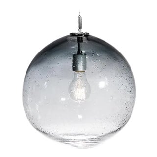 Solaris Pendant Light from the Fizz Collection in Charcoal For Sale