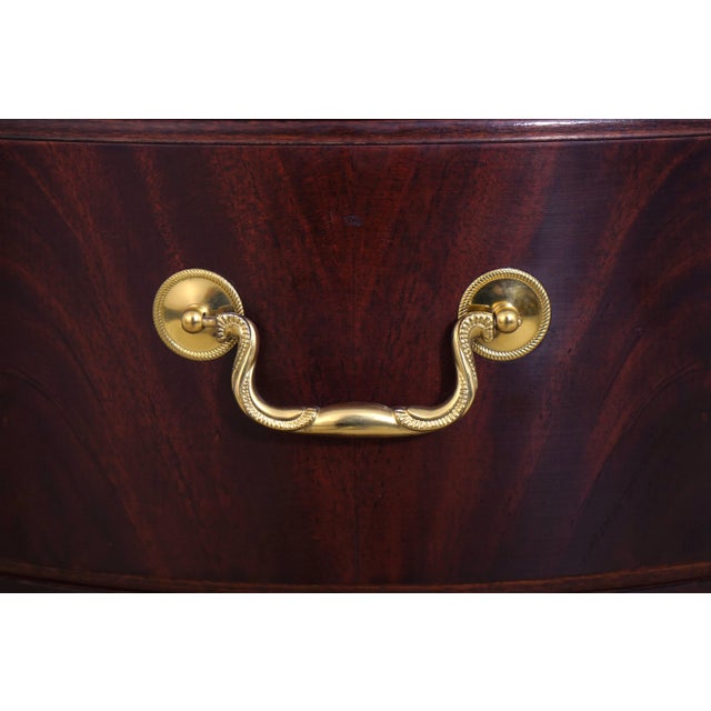 Thomasville Mahogany Lingerie Chest W. Flip Open Mirror For Sale - Image 12 of 15
