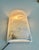 Single Half Cylinder White Alabaster Minimalist Wall Light Sconce For Sale - Image 15 of 18