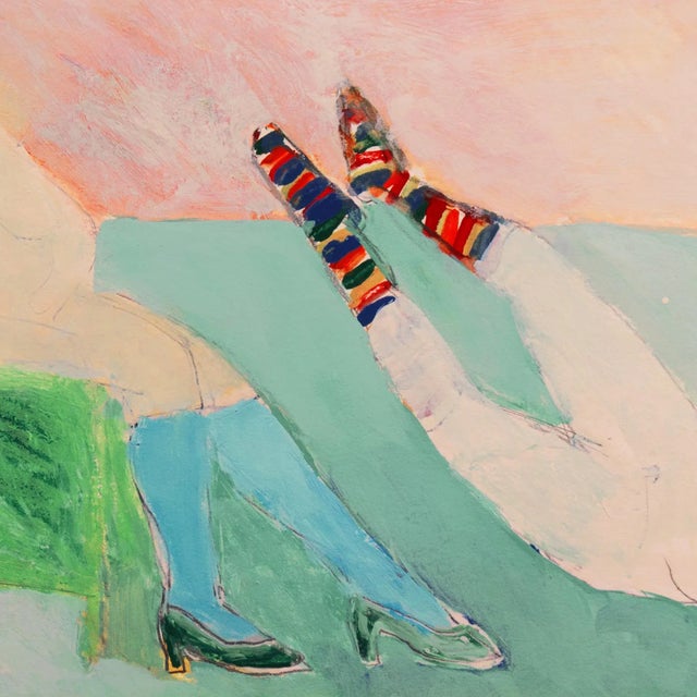 'Playing With Socks' by Inez Storer, 1978, San Francisco Women's College, San Francisco Art Institute For Sale - Image 4 of 9