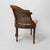 1920s Louis XVI Style Neoclassical Cane Barrel Bergère Chair in Carved Beechwood For Sale - Image 9 of 13