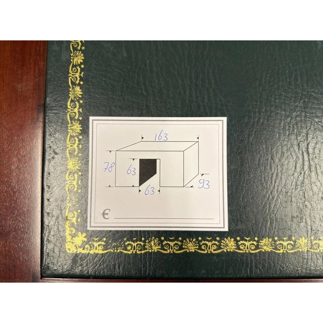 English Chesterfield Partners Desk For Sale - Image 17 of 18