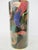 Vintage Chinese Enamel Cylinder Vase For Sale - Image 4 of 8