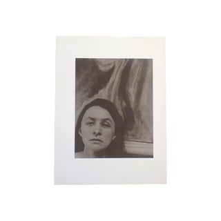 Vintage Photogravure-"Georgia O'Keeffe" by Alfred Stieglitz (Usa 1864-1946) For Sale