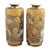 Japanese Satsuma Hexagonal Vases with Dragon and Rakan, Set of 2 For Sale - Image 6 of 13