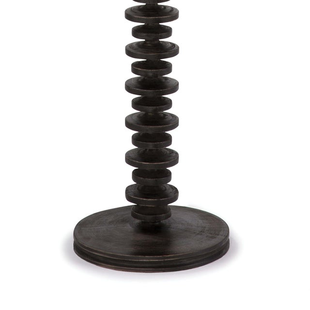 Not Yet Made - Made To Order Regina Andrew Fishbone Floor Lamp in Ebony For Sale - Image 5 of 8