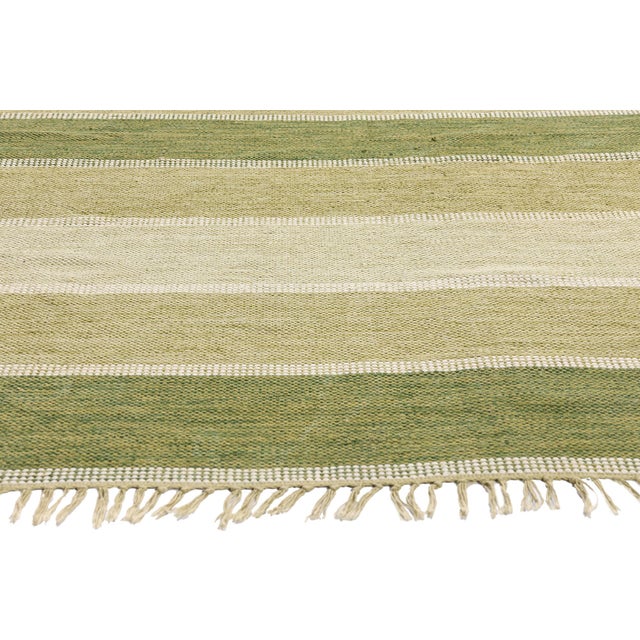 Märta Måås-Fjetterström Vintage Swedish Rollakan Rug, 04'06 X 06'11 For Sale - Image 4 of 10