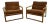Mid-Century Danish Modern Oak Scoop Lounge Chairs For Sale
