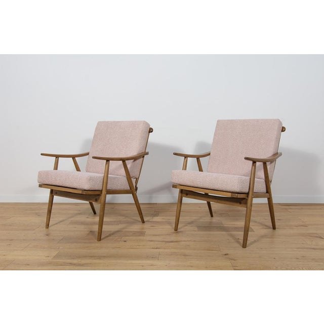 Set of Mid-Century Armchairs from Ton, 1960s For Sale - Image 4 of 18