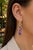 Contemporary Silver Amethyst Earrings, Pair For Sale - Image 6 of 6