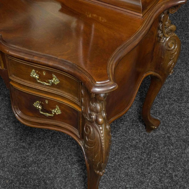 Antique Victorian Mahogany Dressing Table For Sale - Image 12 of 17
