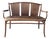 Bistro Style Bench in Curved Wood from Thonet, 1890s For Sale