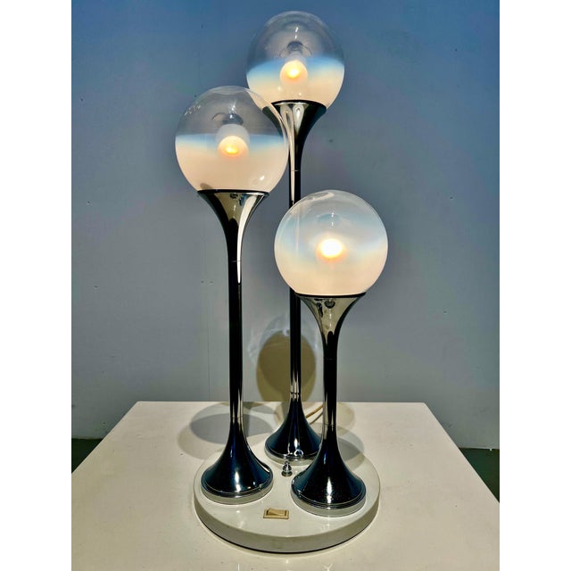 Space Age Table Lamp by Targetti Sankey, 1960s For Sale - Image 11 of 11