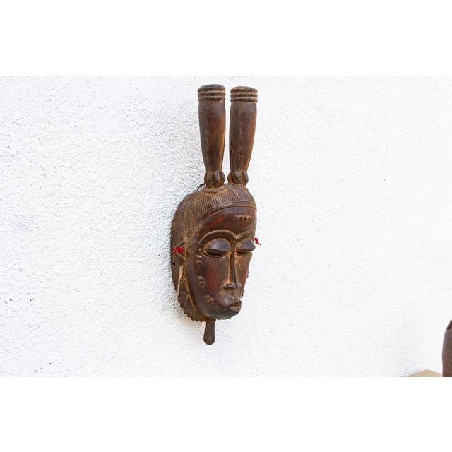 1960s Senufo Kpelie Finely Carved Mask For Sale - Image 5 of 9