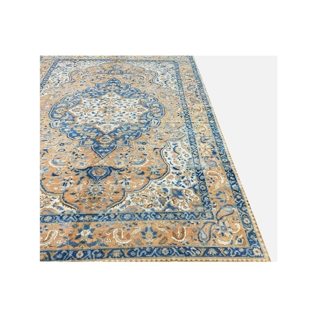 7x10 Old Persian Bakhtiari Rug - 102524 For Sale - Image 4 of 11