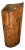 19th-Century French Leather-Wrapped Grain Bin or Umbrella Stand For Sale