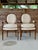 Pair of Antique French Louis XVI Style Oval Back Fauteuil Armchairs For Sale - Image 11 of 11