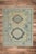 Early 21st Century Oriental Hand Knotted Rug Turkish Oushak 2'2" x 2'9" For Sale - Image 5 of 5