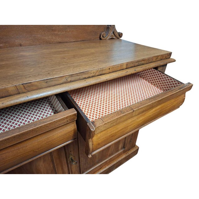 Late 19th Century English Sideboard in Mahogany with Shelf, 1800 For Sale - Image 5 of 18