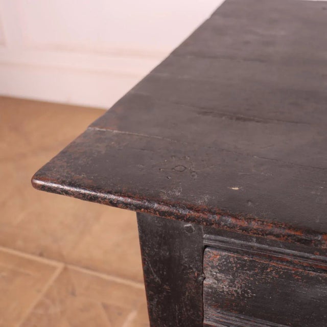 Black 18th Century English Lamp Table For Sale - Image 8 of 9