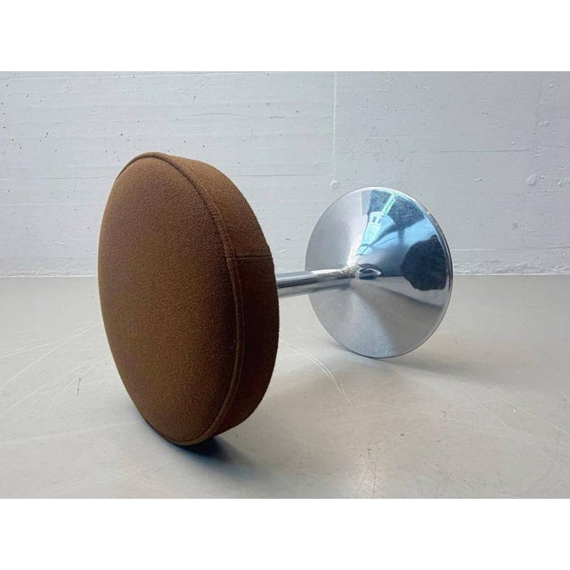 Vintage Tulip Stool in Brown by Vitra, 1970s For Sale - Image 9 of 16