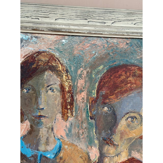 Rune Sigvard, Bortbytlingar, 1960s, Oil on Board, Framed For Sale - Image 12 of 18