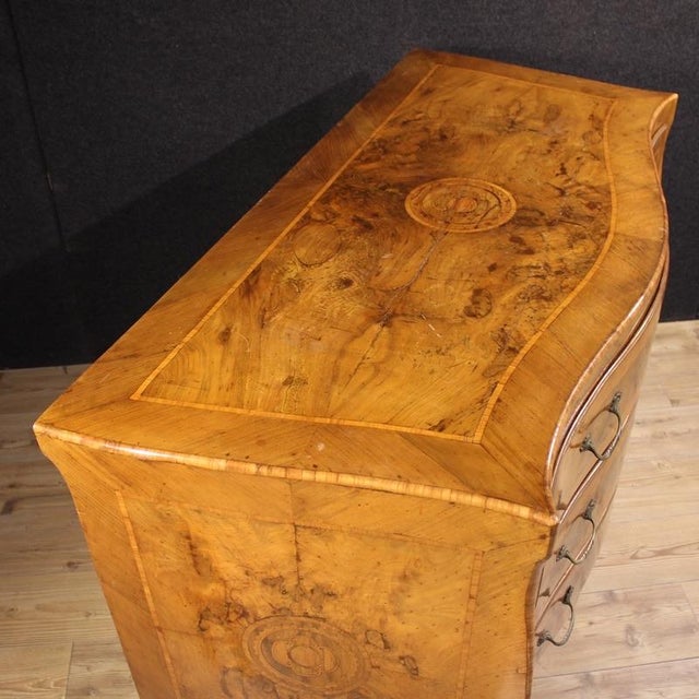 Antique Neapolitan Louis XV Chest of Drawers, 1770 For Sale - Image 6 of 13