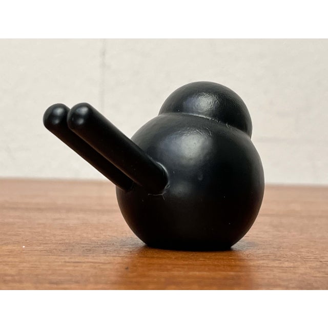 Mid-Century Modern Black Wooden Bird from Aarikka, Finland, 1960s For Sale - Image 4 of 11