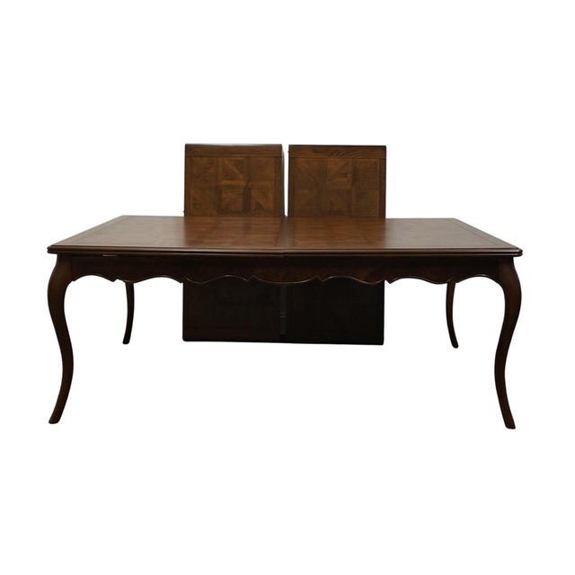 High End Vintage Oak Country French Provincial 119" Dining Table 1610-50 For Sale In Kansas City - Image 6 of 11