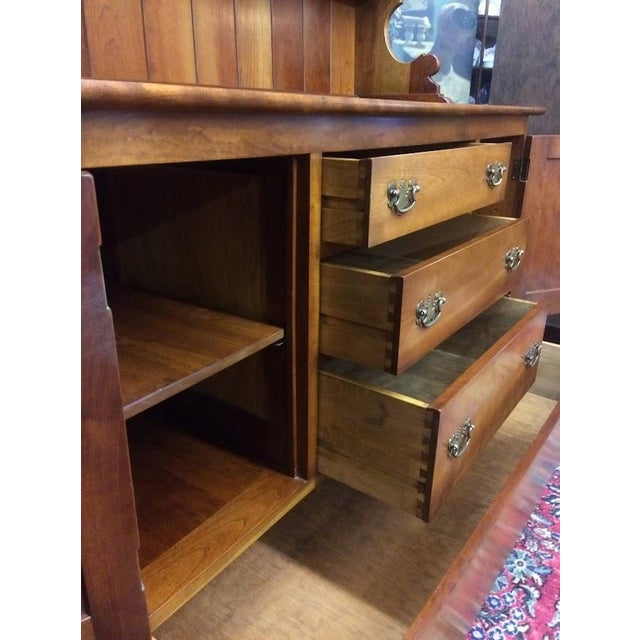 Farmhouse Vintage Welsh Cupboard, Stickley Furniture For Sale - Image 3 of 16