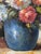 Shabby Chic Mid 20th Century Impressionist Still Life Floral Bouquet Oil Painting Signed For Sale - Image 3 of 9