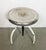 Vintage Industrial Iron Stool, 1960s For Sale - Image 15 of 16