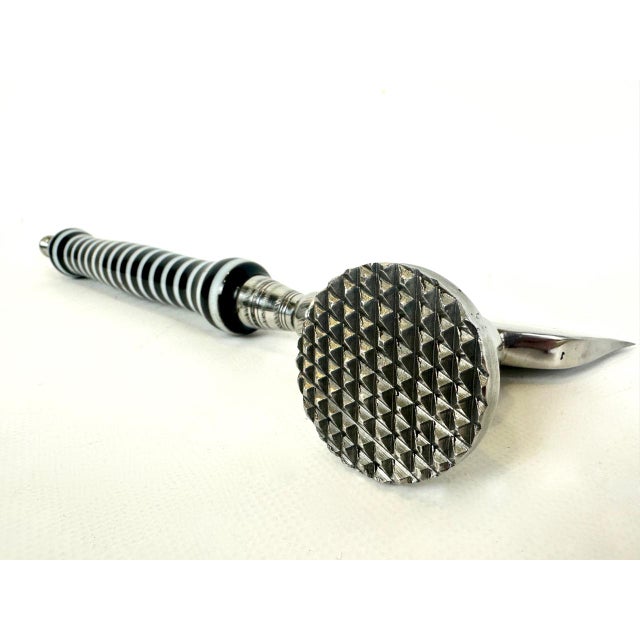 Vintage Polish Handle Meat Tenderizer & Cleaver, 1960s For Sale - Image 10 of 11